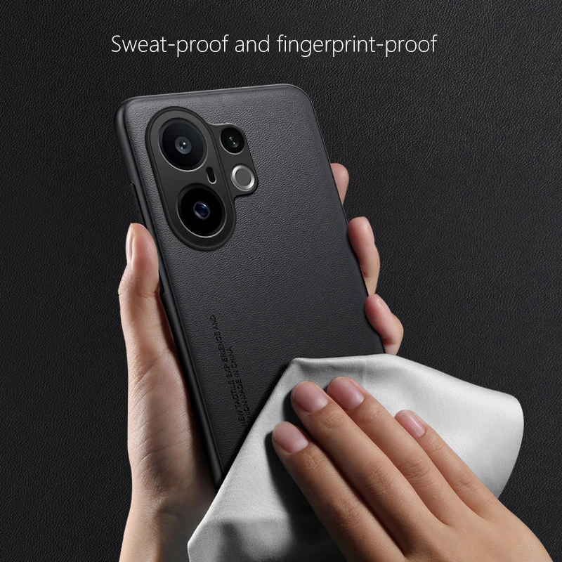 Funda de cuero para vivo S30 Pro mini 5G fibra de carbono silicona dura a prueba de golpes funda de teléfono para cámara completa vivoS30Promini V2465A V2464A - imagen 5