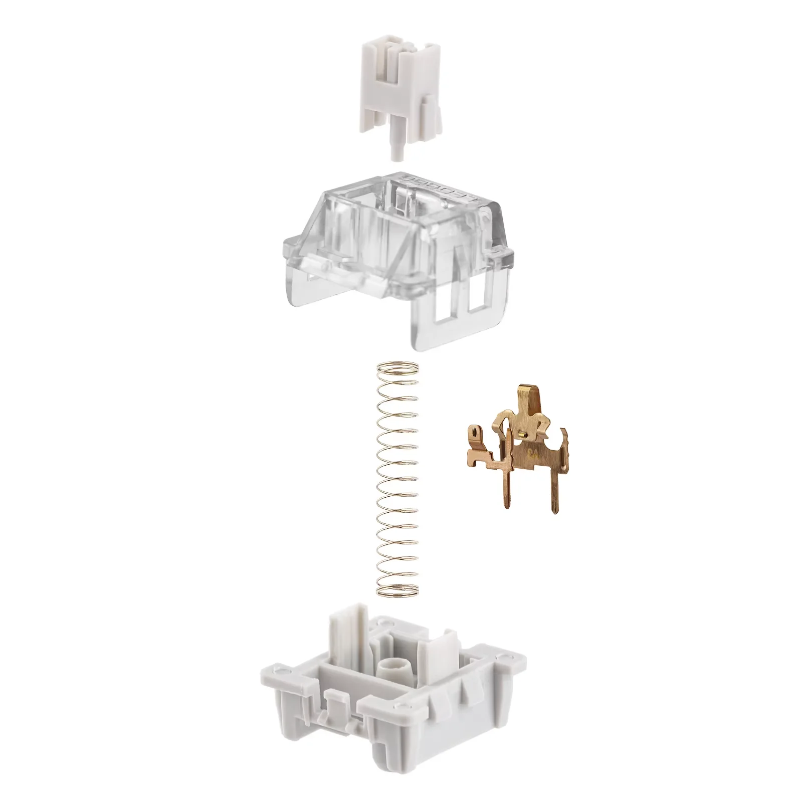 LEOBOG V3 interruptores de madera gris 3 pines 40 Gf prelubricados para DIY interruptor MX Teclado mecánico HIFi Hots Wap Kits interruptores 19mm resorte - imagen 3