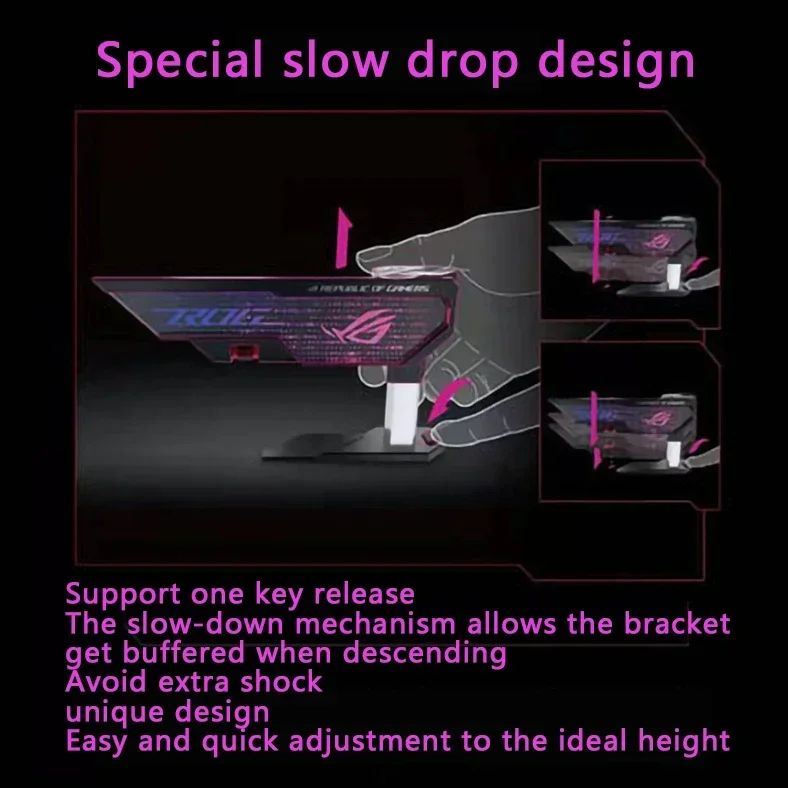 Soporte para tarjeta gráfica ROG Hercules, soporte para GPU, ordenador de bricolaje, juegos de escritorio RTX3080/3090DDR5, juegos ASUS gamer country - imagen 5