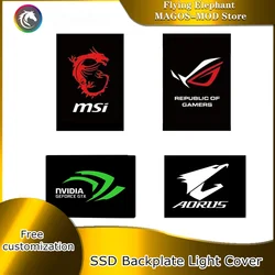 Tapa LED SSD NVMe con Retroiluminación RGB – 4 Pines Refrigeración