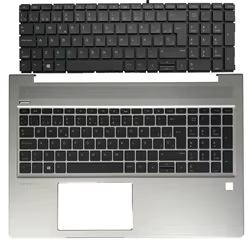 Nuevo teclado español/latino para HP ProBook 15 450 G6 455 G6 455R G6 450 G7 455 G7 455R G7 Laptop LA/SP con cubierta superior con reposamanos
