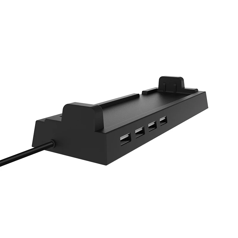Soporte de base OLED para interruptor NS, concentrador de 4 puertos USB, adaptador de expansión divisor externo, Compatible con accesorios de juego para Nintendo Switch - imagen 5