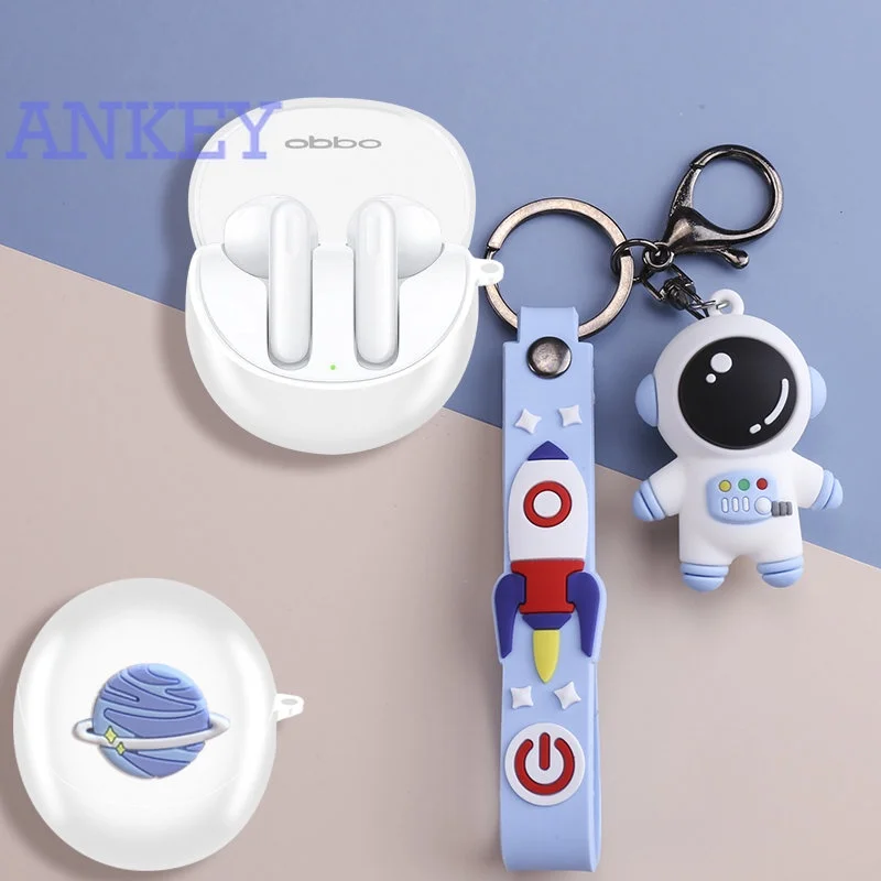 Funda para OPPO Enco Air 3, carcasa protectora de silicona para auriculares inalámbricos con Bluetooth, carcasa de dibujos animados Air3 Encoair3 - imagen 5