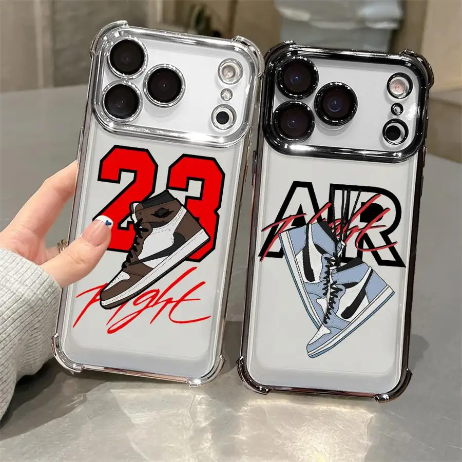 Funda blanda para Apple iPhone 16e 16 15 14 Plus 13 12 11 Pro Max 17 Air AIR zapatillas deportivas