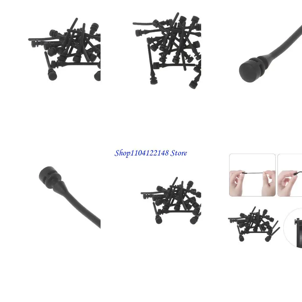 P9FA Vis en silicone pour ordinateur pour le boîtier Ventilateur anti-vibration Absorption choc PC VÉLANTS CHASSIS MOUTIN