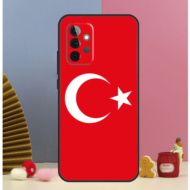 Funda con bandera turca de Turquía para Samsung Galaxy A16 A26 A36 A56 A15 A17 A55 A35 A32 A52 A13 A33 A53 A14 A34 A54 A06 - imagen 3