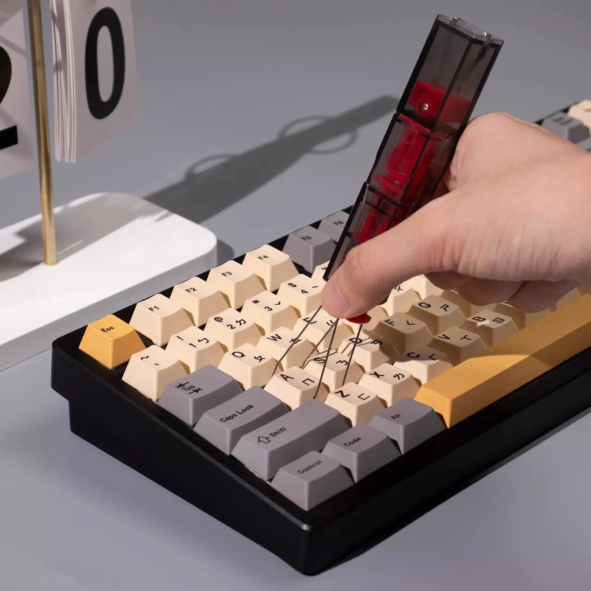 Extractor de teclas de teclado mecánico multiusos 2 en 1, Extractor de teclas Universal, Extractor de botones, accesorios para teclados - imagen 4