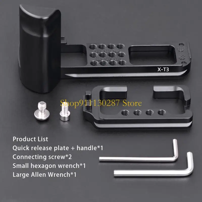grabación vídeo con soporte cámara en forma L J1HC para X-T3 ofrece sujeción segura - imagen 3