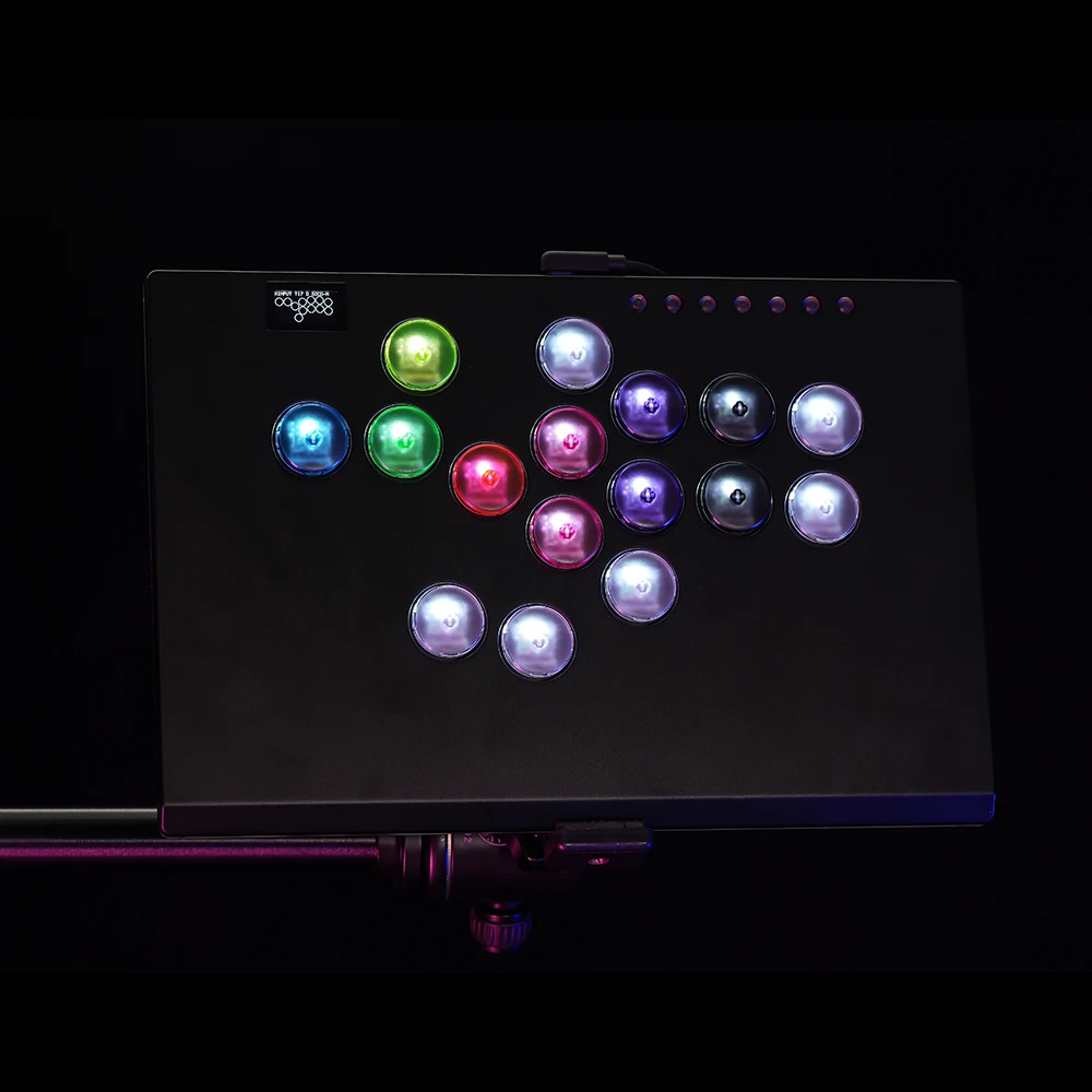 Alta42-COSMOX-teclas de 20,6mm, controlador sin palanca Hitbox, luchador para Kailh, tapa cruzada personalizada, tecla mecánica Arcade - imagen 3