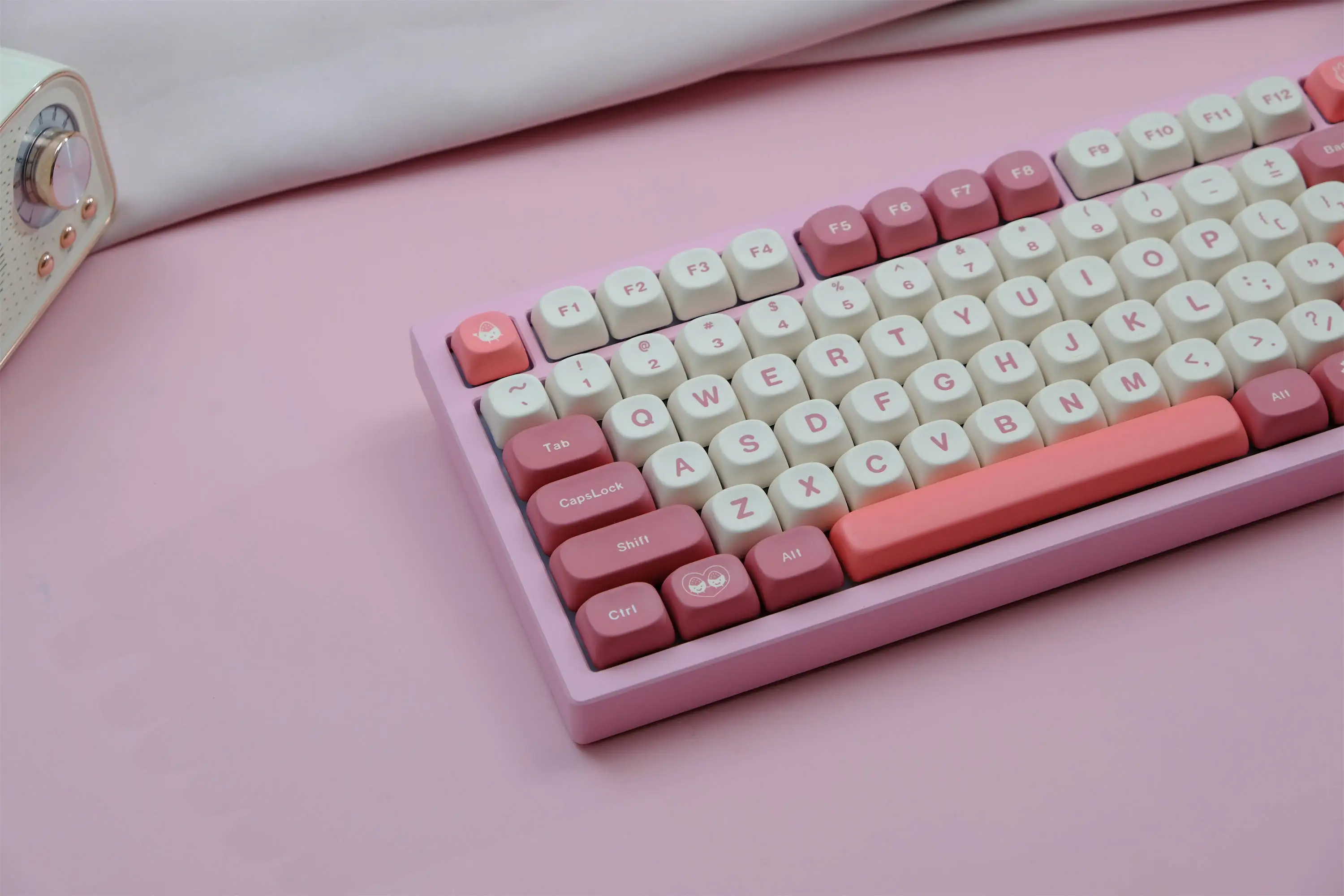 GMK-Tapa de tecla Daifuku, teclas PBT, perfil MOA, DYE-SUB personalizado para teclado mecánico, 126 teclas - imagen 4
