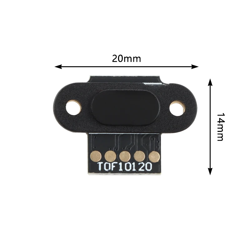 Módulo Sensor de rango 10-180Cm Sensor de distancia Tof10120 Sensor de distancia Uart I2C Salida 3-5V Interfaz Rs232 para Arduino - imagen 3