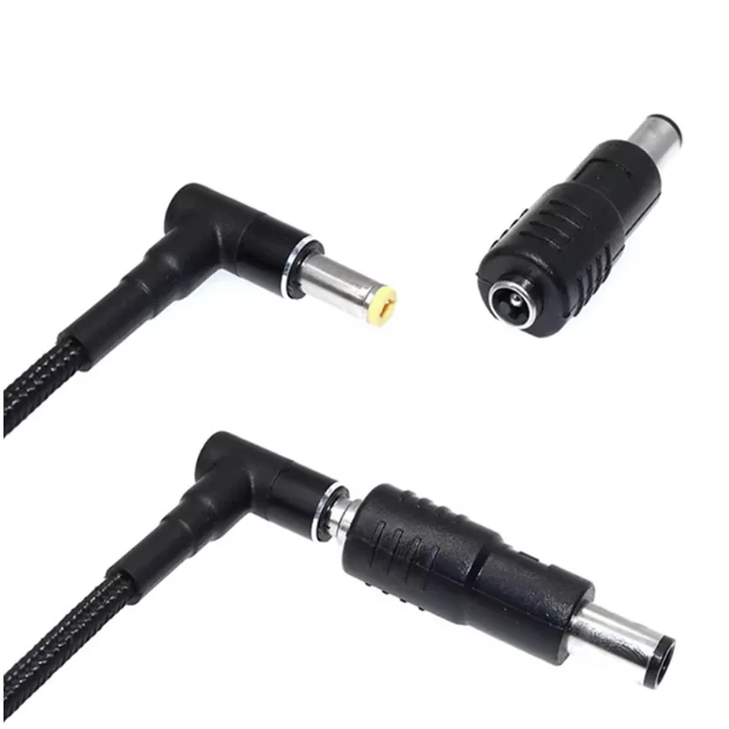 100W 65W 10 unids/set enchufe Universal USB C TypeC a DC18.5V-20V PD 4A Cable de alimentación adaptador convertidor Cable de carga para Notebook - imagen 5