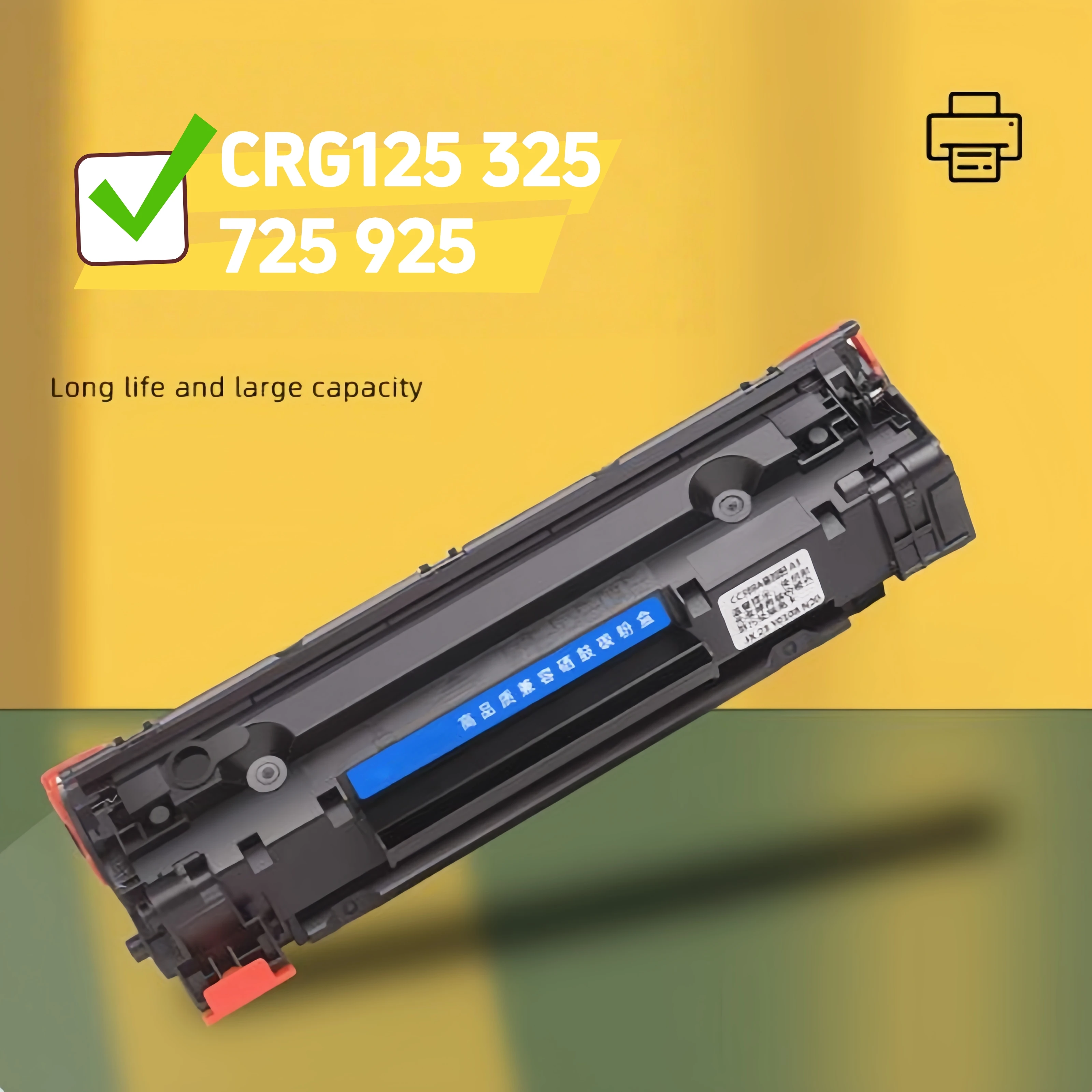 DMYON CRG125 325 725 925 cartucho de tóner Compatible con impresora Canon 3018 3050 3108 3150 6000 6030W 6040 6018 6108WL 6000B 6020