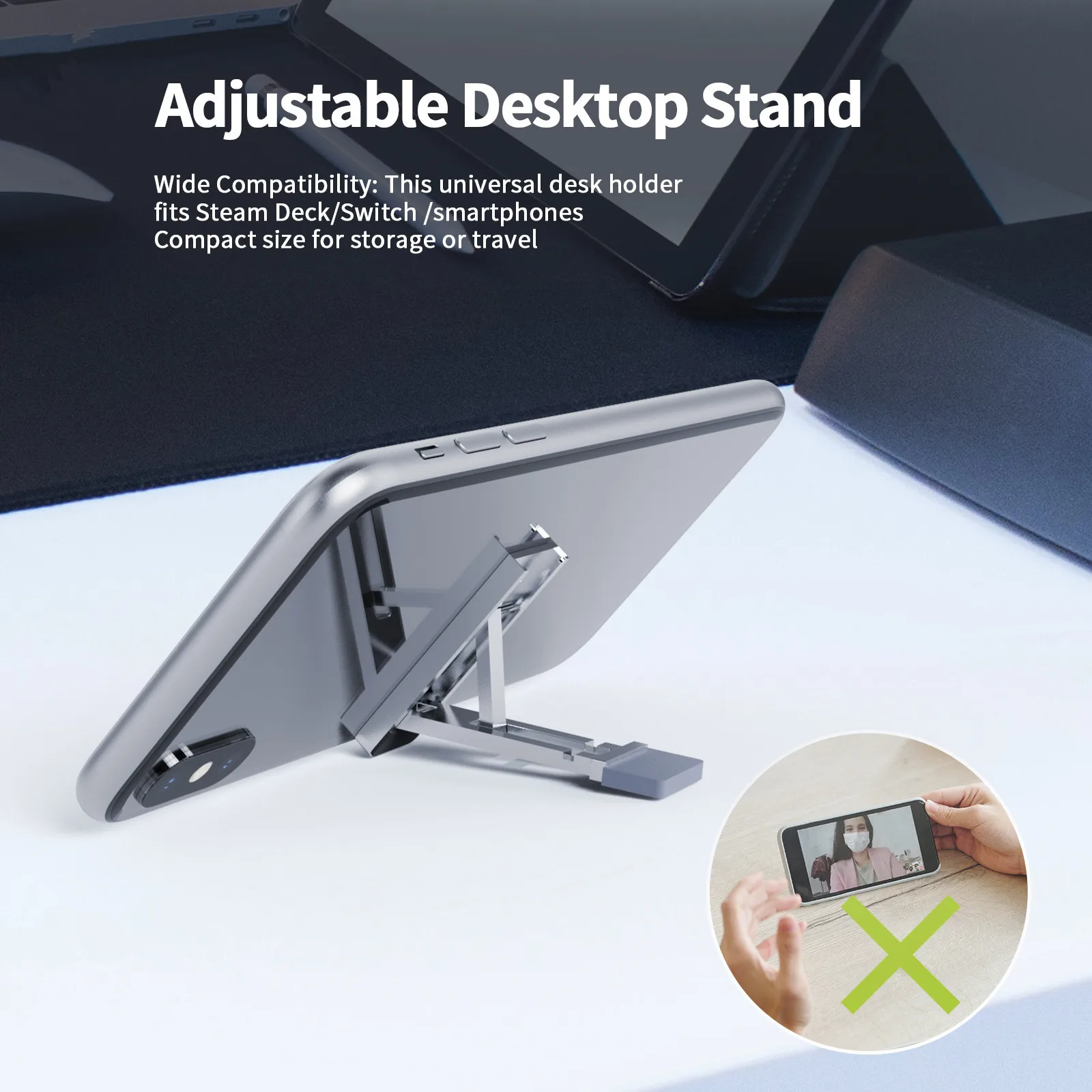 Kit de protección basculante de Thumbsticks con reemplazo de soporte trasero para Steam Deck/Switch/OLED/Switch Lite, accesorios de reparación de consola - imagen 5