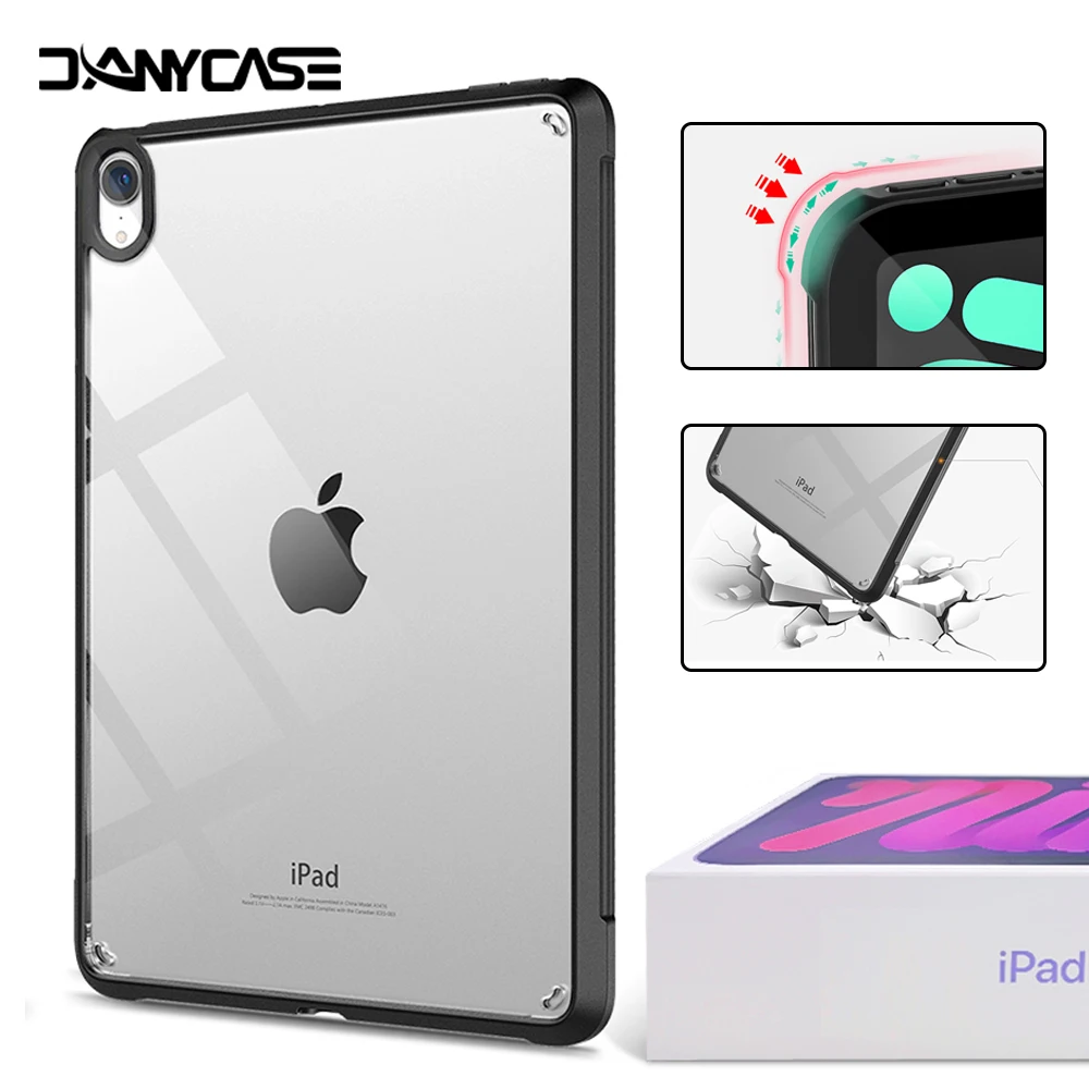 Funda Transparente Silicona iPad – Compatible Air Pro 10,9 (mini 6) - imagen 3