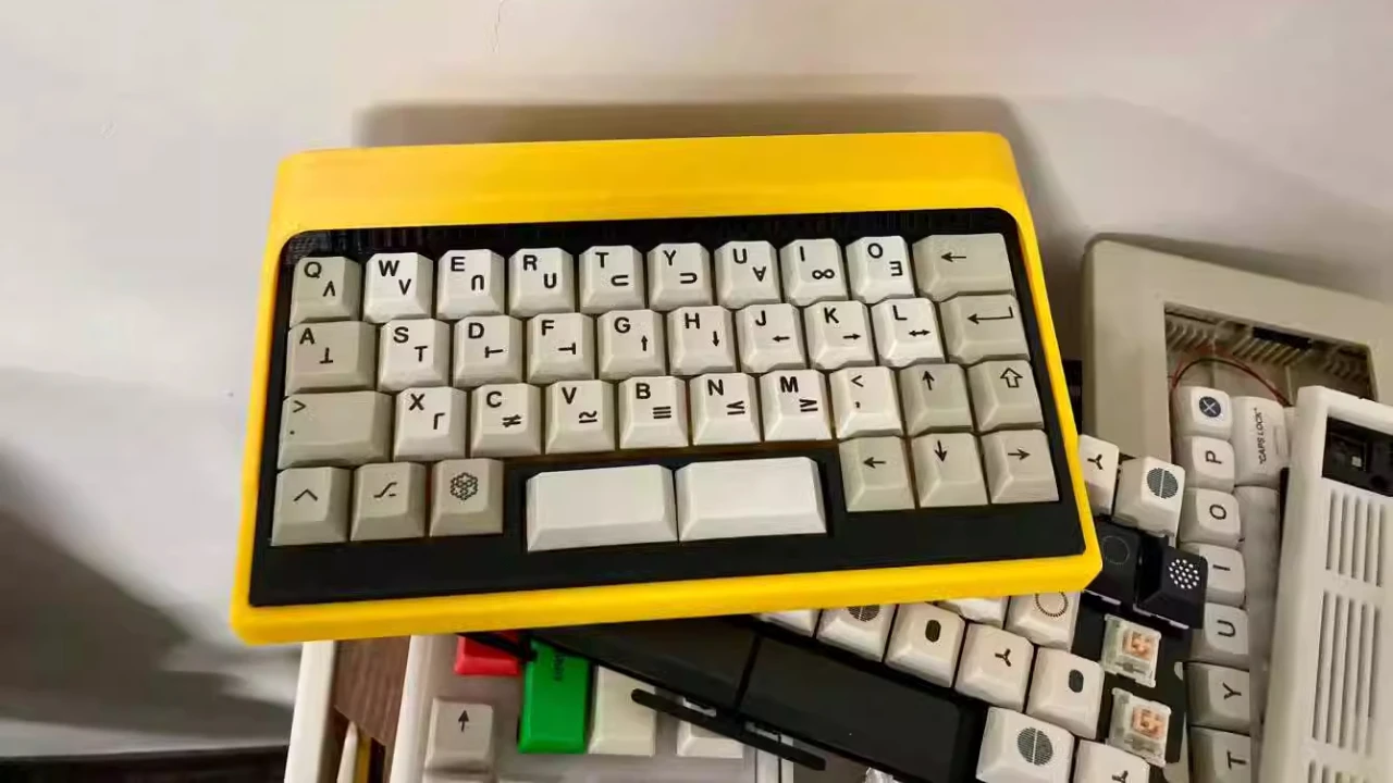 GEEKARK9009 Juego de teclas personalizadas 40S/PLANCK/QAZ teclas de perfil de cereza chino/ruso/japonés/coreano/griego/hebreo teclas de oficina - imagen 2