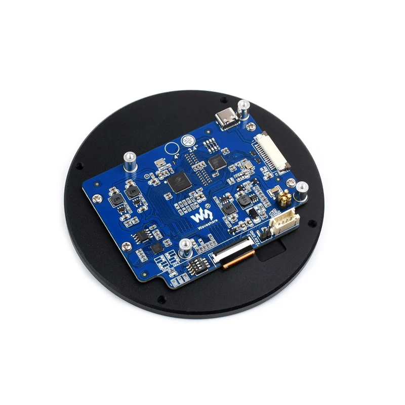 Raspberry Pi Pantalla LCD redonda DSI de 3,4 pulgadas (C) Pantalla táctil capacitiva MIPI 800x800 - imagen 4