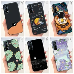 Funda Silicona Realme 7 Pro – Diseño Astronauta Antigolpes