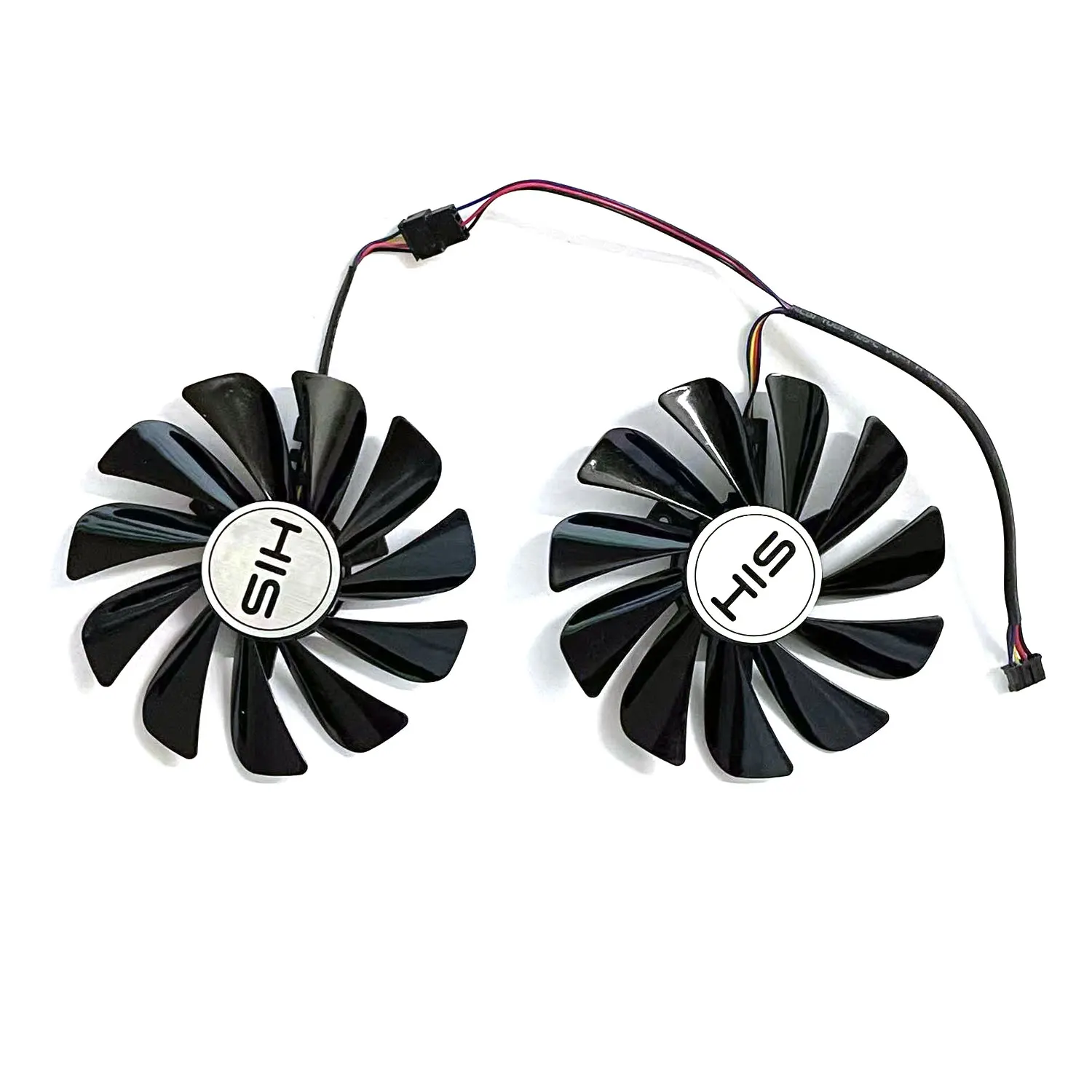 Nueva tarjeta gráfica 95MM 4PIN CF1010U12S adecuada para HIS Radeon RX5700 5700XT IceQ X2 - imagen 2