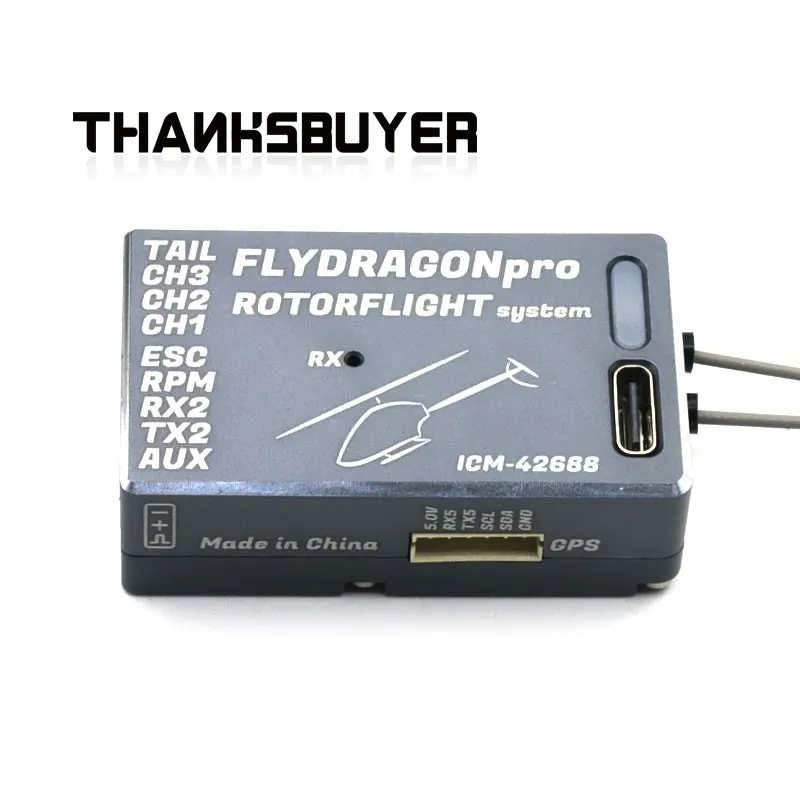 ICM-42688-GY RF Giroscopio PRO Versión FPV Racing Drone Accesorio para Helicóptero De Vuelo De Rotor