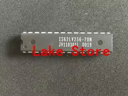 5 unidades/lote IS62LV256-70N DIP