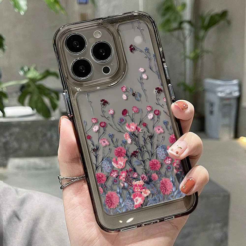 Funda de teléfono para iPhone 15, 11, 13, 12, 14 Pro Max, XR, X, XS, 7, 8 Plus, SE 2020, 14 Pro Max, 13Pro Max, Funda transparente de silicona suave de TPU - imagen 5