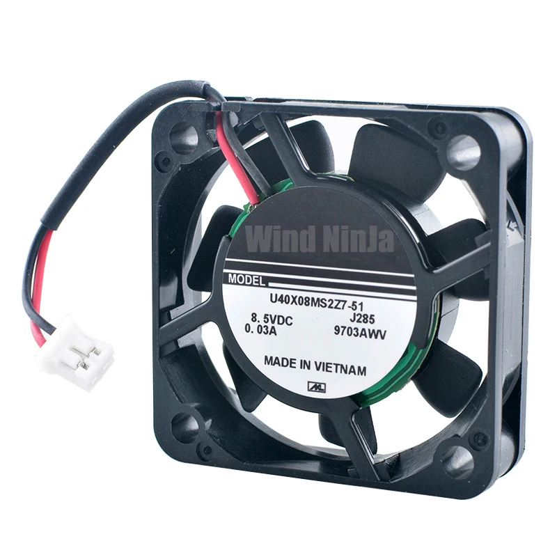 Ventilador de refrigeración para impresora Raspberry Pi, de 4cm miniventilador, 40mm, 40x40x10mm, DC8.5V, 0.03A, 3000rpm, inversor de potencia - imagen 4