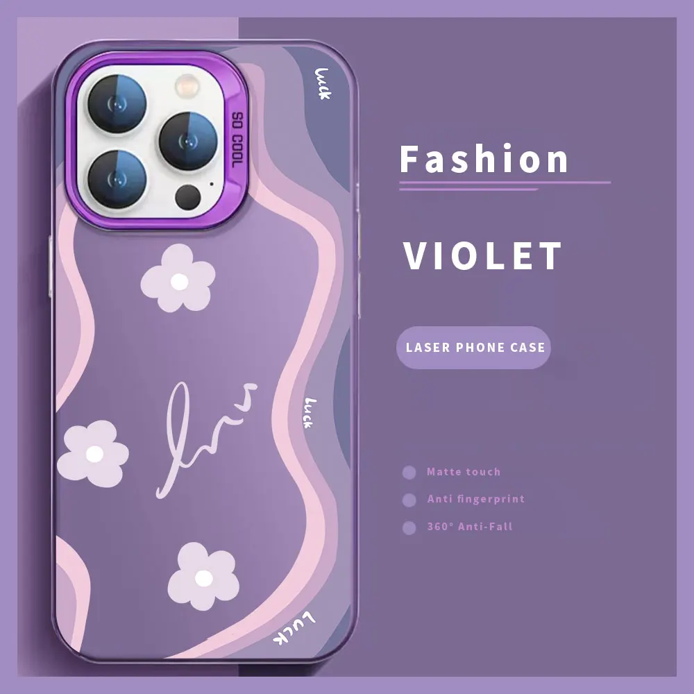 Funda de teléfono para Xiaomi Poco M6 Pro M5S M2 /Poco X6 X5 Pro X4 NFC Poco C65 C61 C50 C51, cubierta colorida de plata IMD de lujo a prueba de golpes - imagen 5