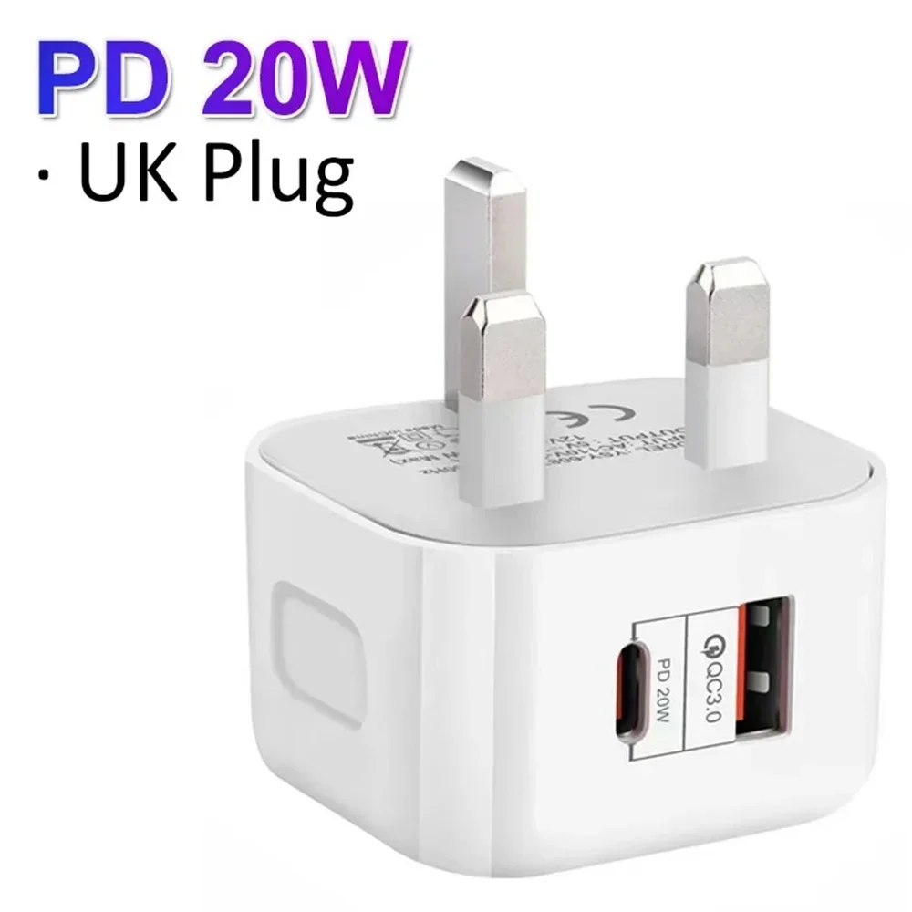 UK Plug White