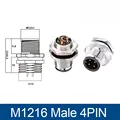 Conector Macho M1216 de 4 Pines