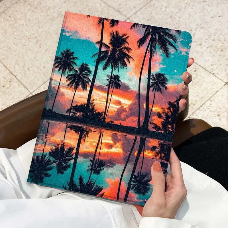 Funda reflectante de palma de puesta de sol para Lenovo Xiaoxin Pad Pro Tab M10 K10 Plus 3. ° Y700 Gen 11 11,2 11,5 12,7 8,8 pulgadas - imagen 4