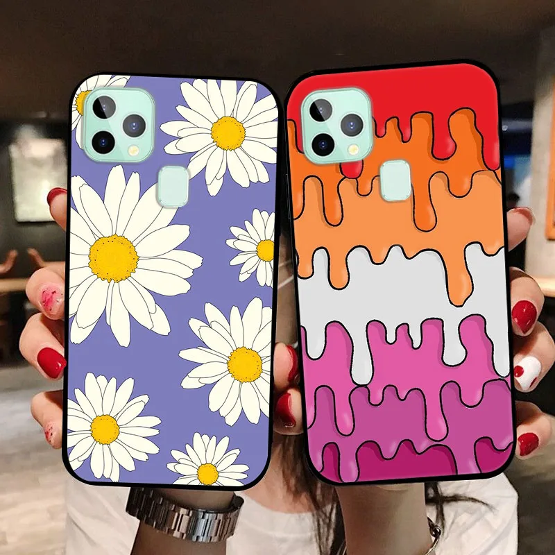 Para Oukitel C33 funda Coque funda trasera de silicona suave para Oukitel C21 Pro funda protectora de teléfono para Oukitel C35 C36 Fundas de parachoques - imagen 2