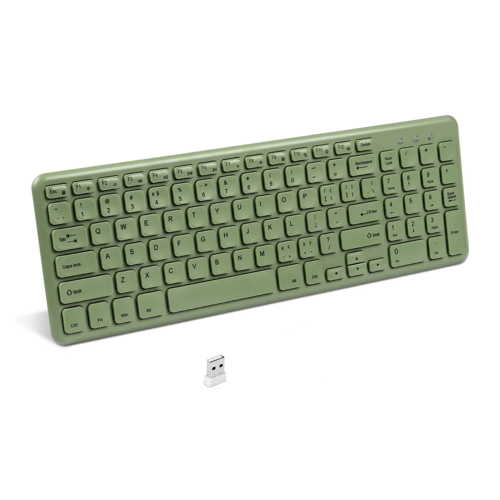 Green Keyboard Only