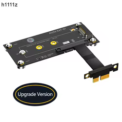 Cable de Extensión SSD NVMe M.2 a PCI Express con Placa Magnética