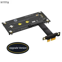 Cable de Extensión SSD NVMe M.2 a PCI Express con Placa Magnética