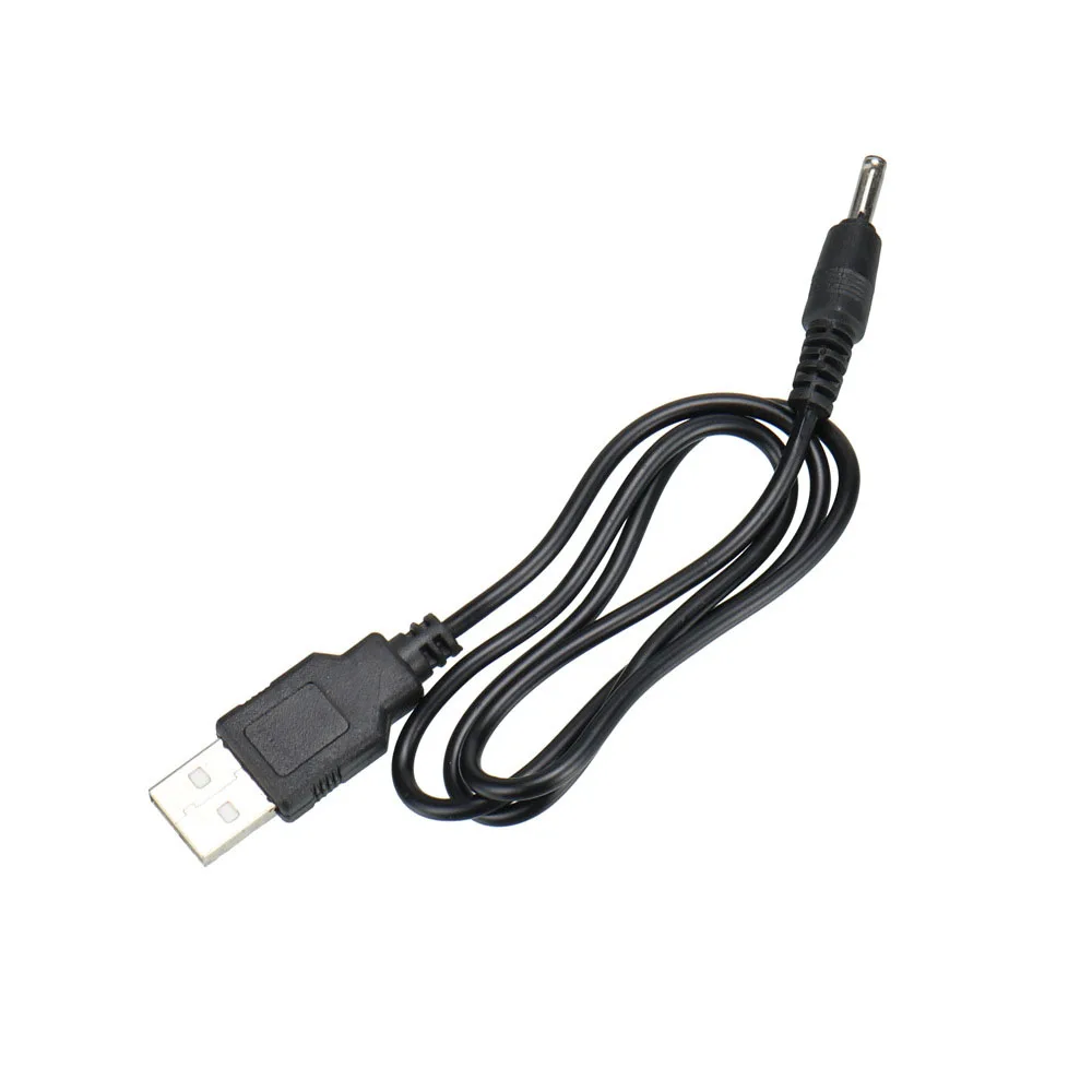 USB 5 V 22awg macho a DC 2,5x0,7mm 3,5x1,35mm x 4,0 1,7mm 5,5x2,1mm 2,5 x/mm 5 voltios DC Barrel Jack Cable de alimentación conector cargador - imagen 3