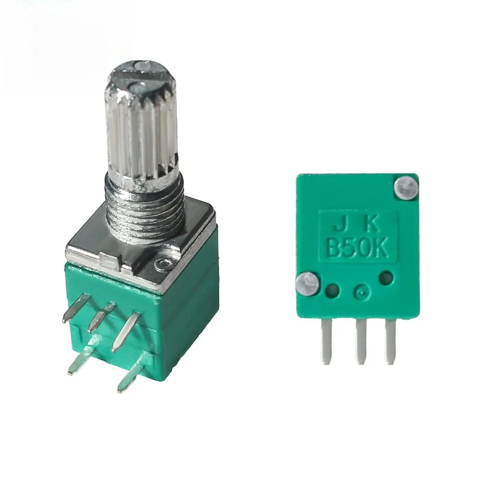 5 uds RK097G 1K 5K 10K 20K 50K 100K potenciómetro amplificador de Audio 15mm 5Pin Kit de potenciómetros de sellado - imagen 3