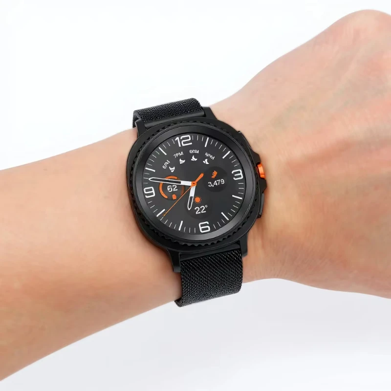 Bucle milanés para Samsung Galaxy Watch 8 Classic 46mm correa de Metal de lujo sin huecos Galaxy Watch 8 40mm 44mm accesorios de correa de reloj - imagen 4