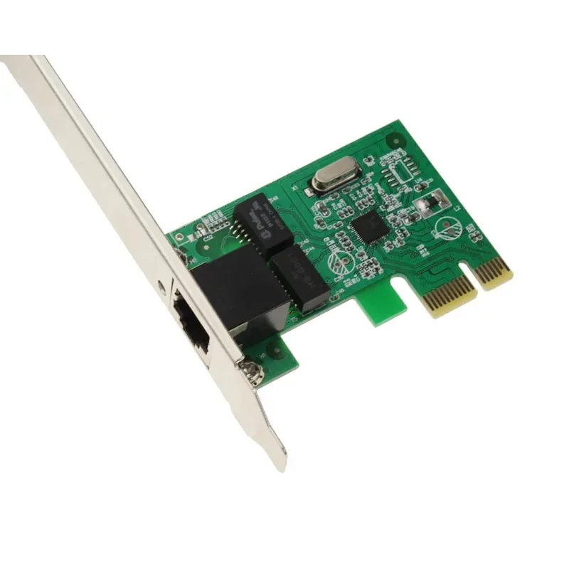 Tarjeta controladora de red Gigabit Ethernet LAN de bajo perfil PCI Express (PCIe), convertidor de adaptador LAN RJ45 de 10/100/1000M RJ-45 para PC - imagen 2