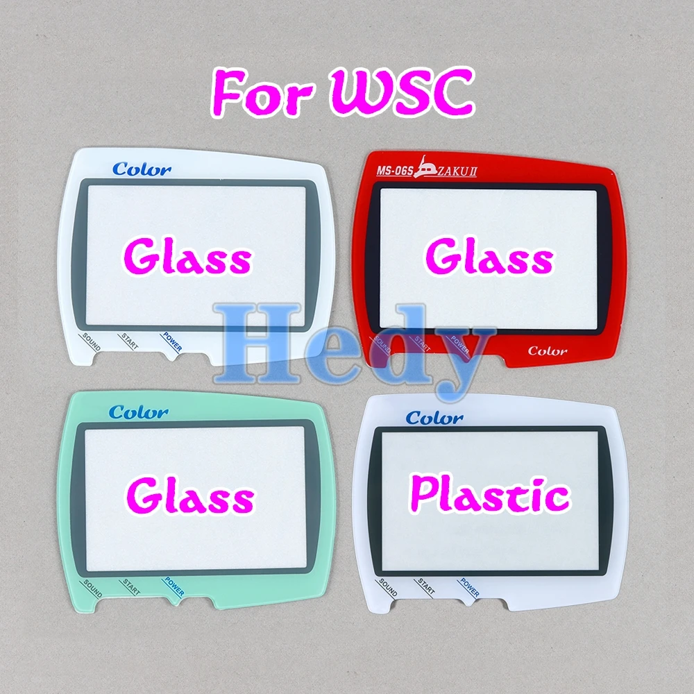 20 piezas para lentes de pantalla WSC, cubierta protectora de repuesto de plástico y vidrio para pantallas de Color BANDAI Wonder Swan - imagen 2
