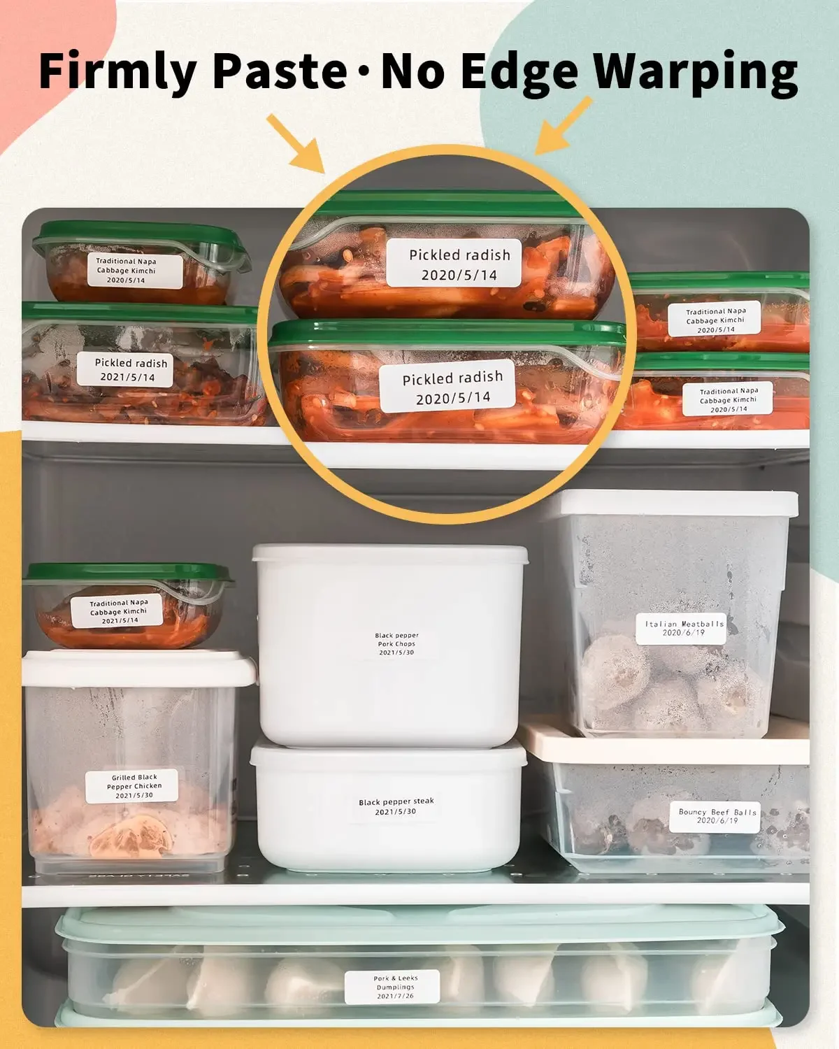 Phomemo-Mini impresora térmica de etiquetas Q30, Q31, D30, papel de impresión impermeable, Anti-aceite, sin pegamento, cinta adhesiva resistente a los arañazos - imagen 3