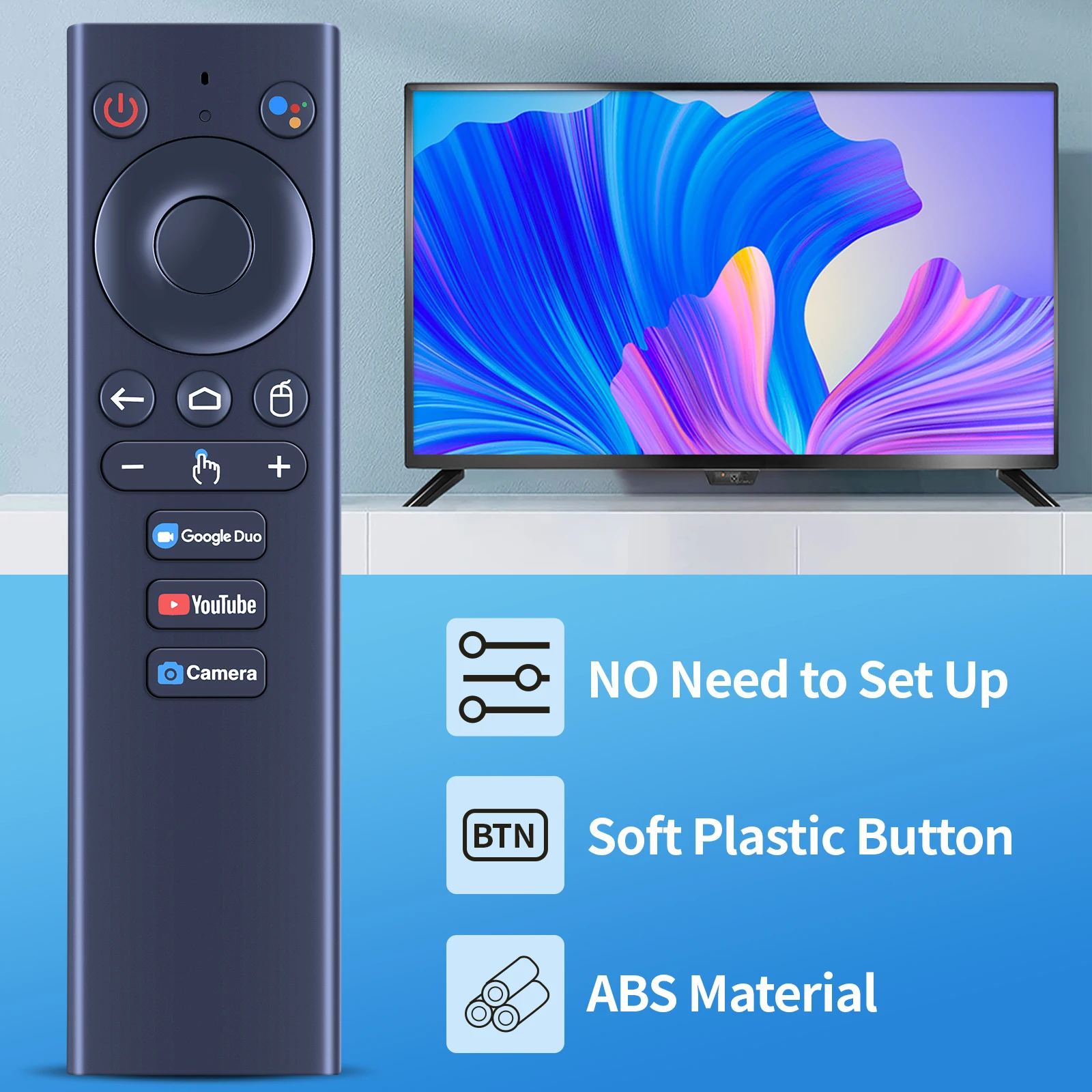 Nuevo mando a distancia para Google Mecool TV Caja de videollamadas fácil - imagen 3