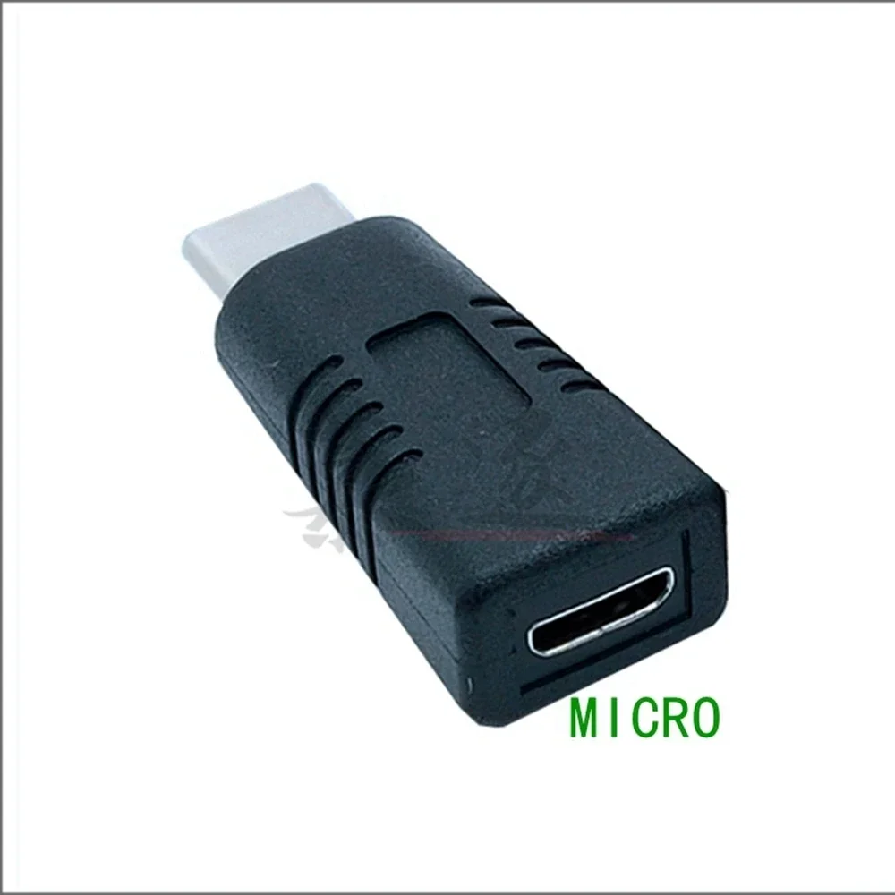 Adaptador Mini/Micro USB hembra A tipo C macho, cable de datos adaptador de carga hembra A tipo T/V8 - imagen 4