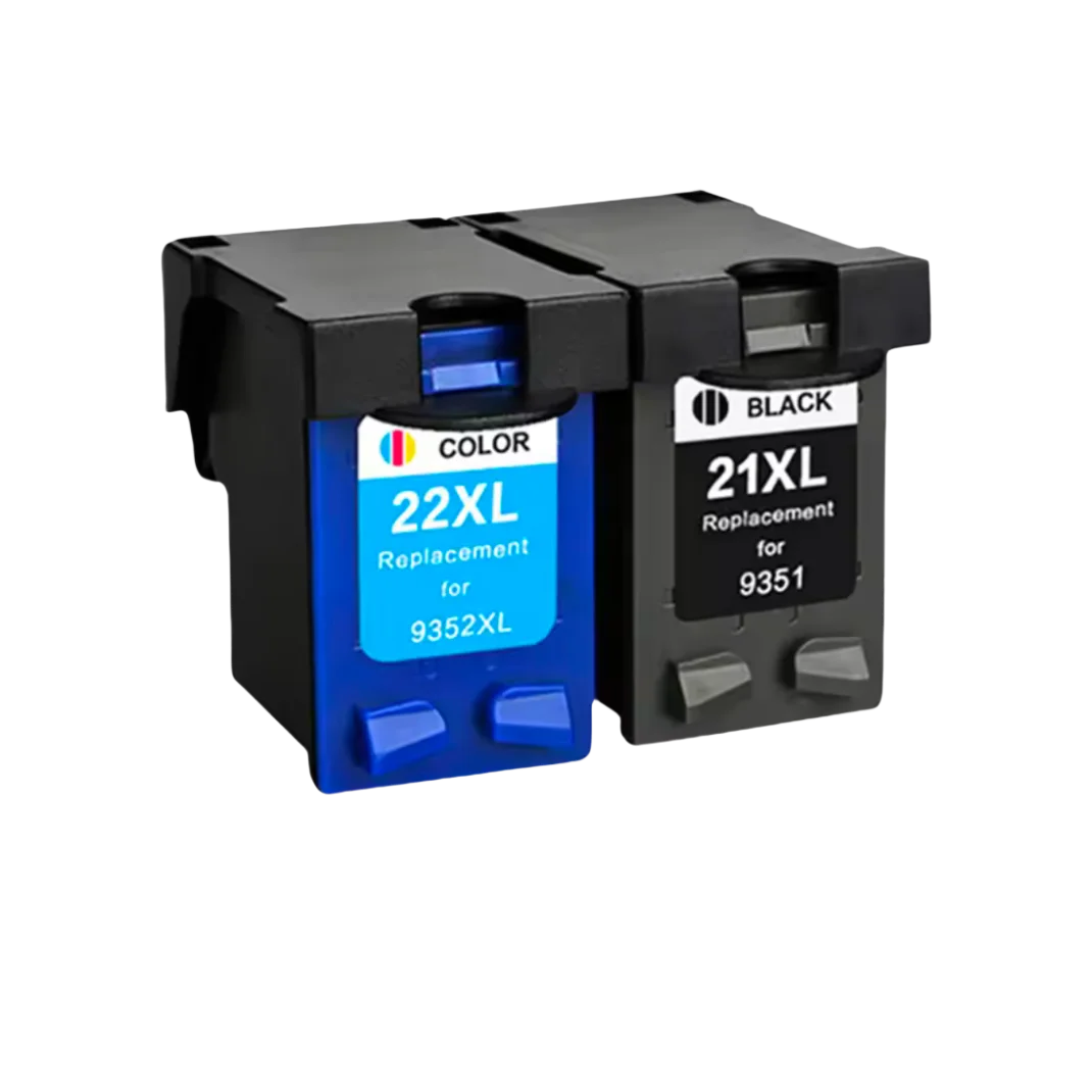 Para HP 21 22 XL cartucho de tinta Compatible para impresora HP 21XL 22XL HP21 Deskjet F2180 F2280 F4180 F2200 F380 380 - imagen 2
