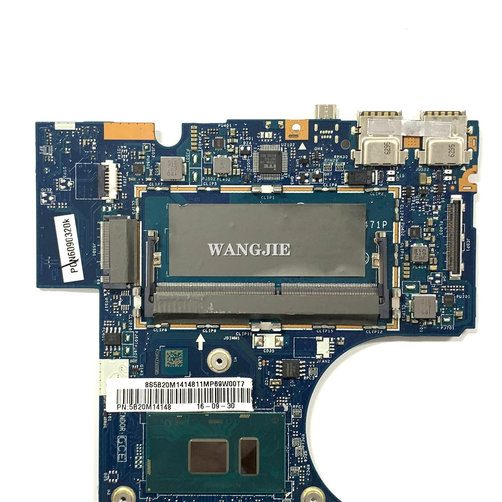 Placa base para ordenador portátil 100% funcional 5B20M14148 para Lenovo Yoga 710-14IKB BIUY2_Y3 LA-D471P UMA i7-7500U - imagen 5