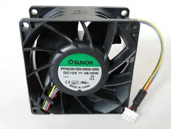 SUNON PF80381BX-0000-S99 Ventilador 80x80mm 12V PWM Alta Velocidad