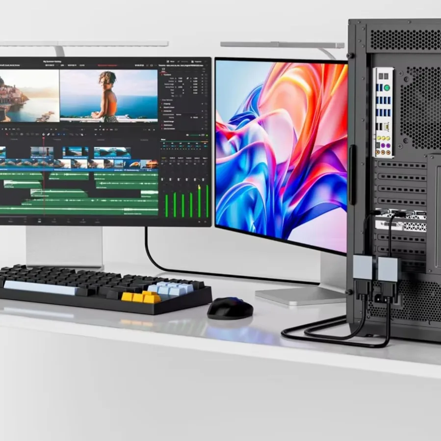 Convertidor DisplayPort a VGA de 1080P, adaptador DP a VGA, puerto de visualización macho a hembra para PC, ordenador, portátil, Monitor HDTV, proyector - imagen 5