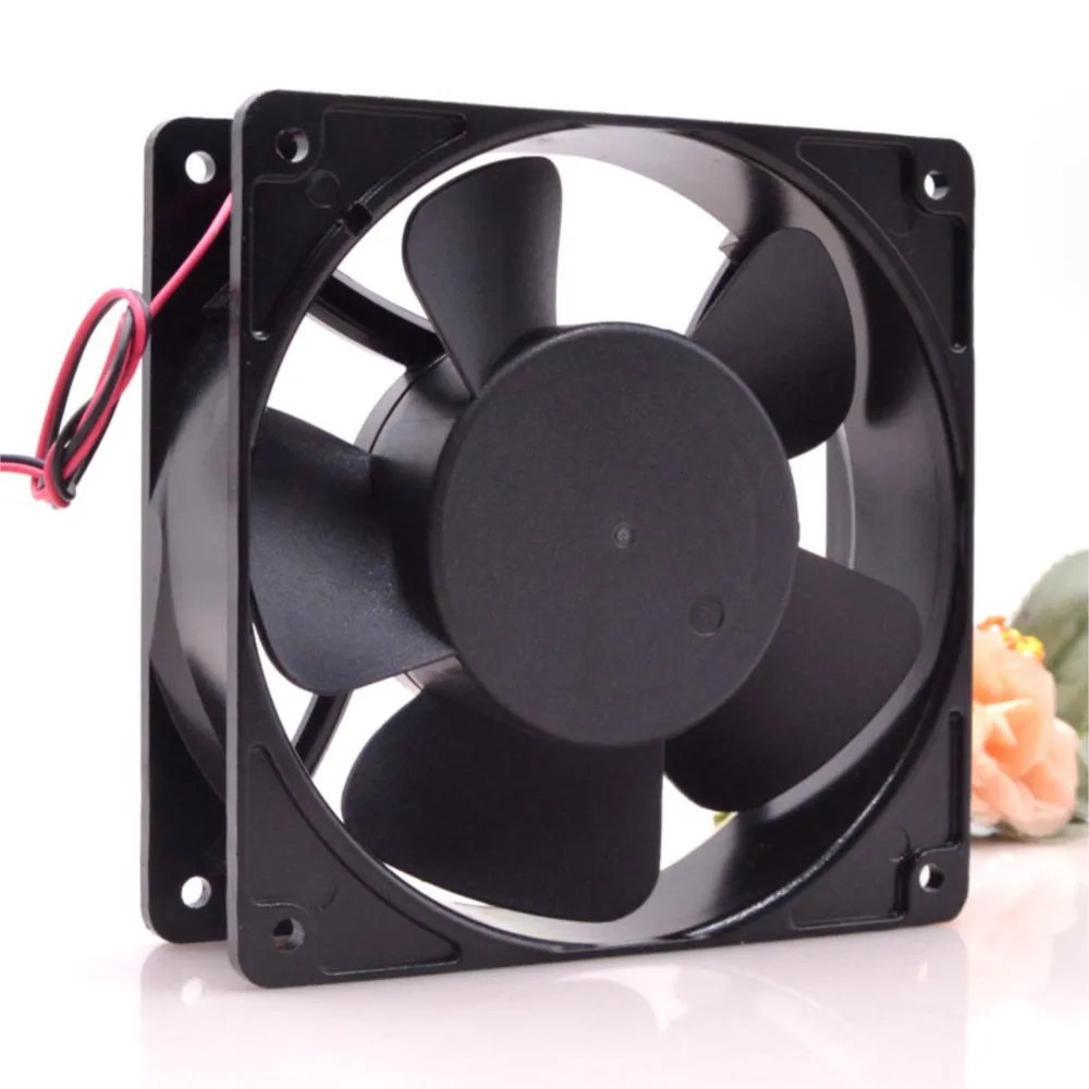 Ventilador 12038 para Adda AD1224UB-F51 120x120x38mm 24V 0.4A doble bola 2800RPM ventilador Industrial de 2 cables - imagen 4