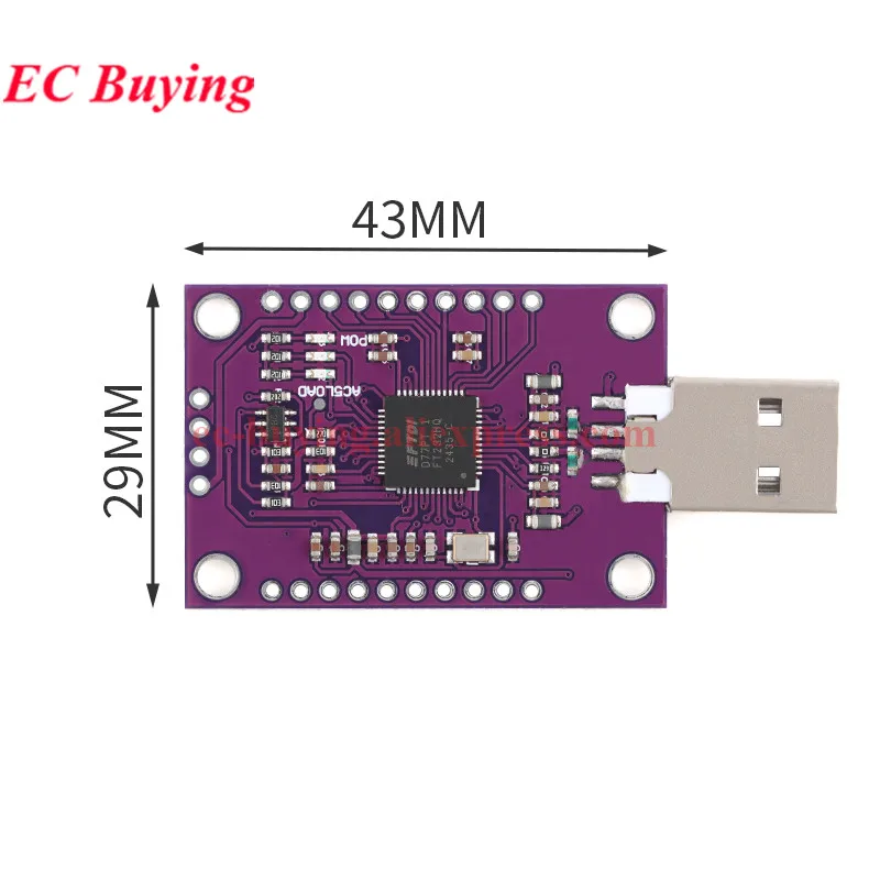 10 uds/1 unidad FT232H USB de alta velocidad a puerto serie módulo multifunción JTAG UART FIFO SPI I2C interfaz IIC CJMCU-232H FT232HQ