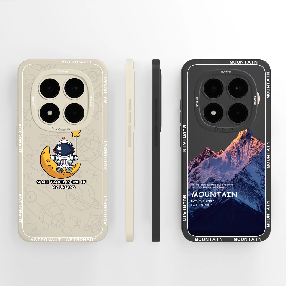 For Redmi Note 15 Pro Plus 5G Case Simple Flowers Patterns Soft Silicone Full Coverage Phone Shell For Redmi Note 15Pro+ Bumper - imagen 5